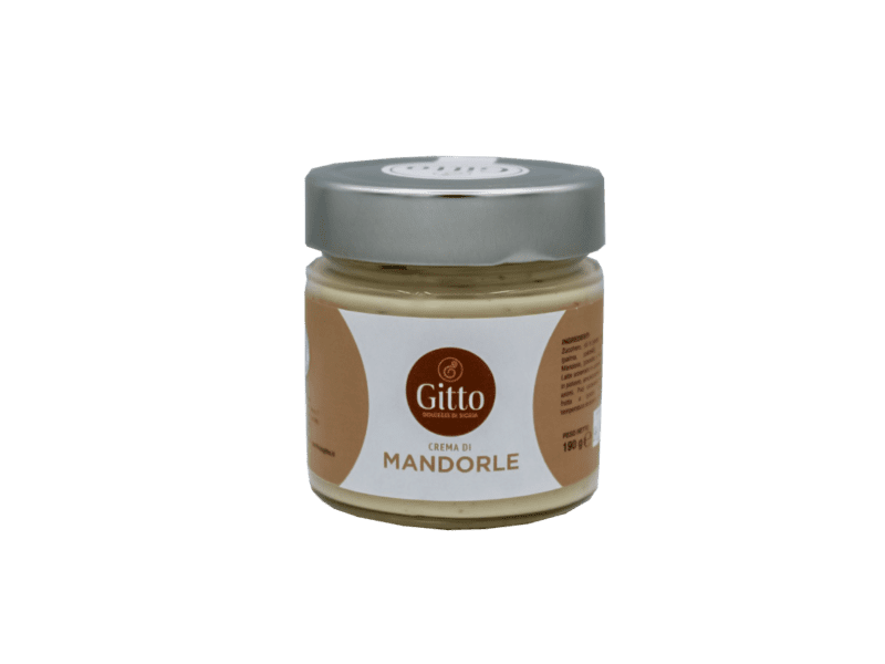 Crema di Mandorle con granella di nocciola